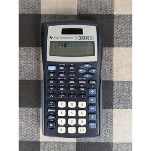 Texas Instruments TI-30X IIS Calculator Working Condition